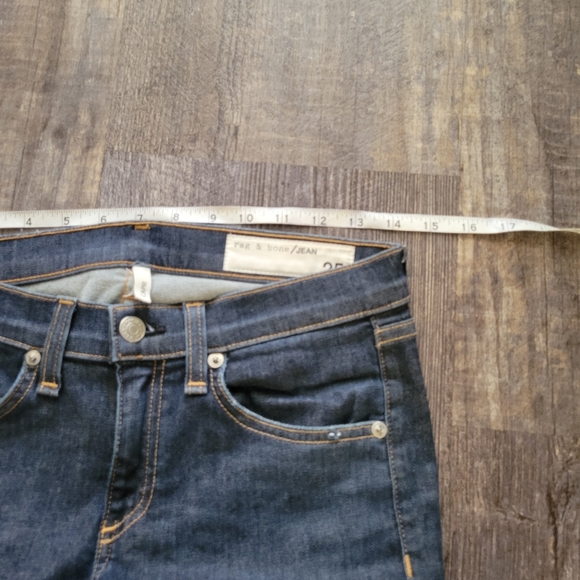 Rag and bone distressed capri jeans - Picture 5 of 10